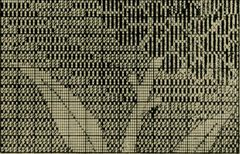An illustration from Textile design and colour; elementary weaves and figured fabrics, 1921, leaf 362