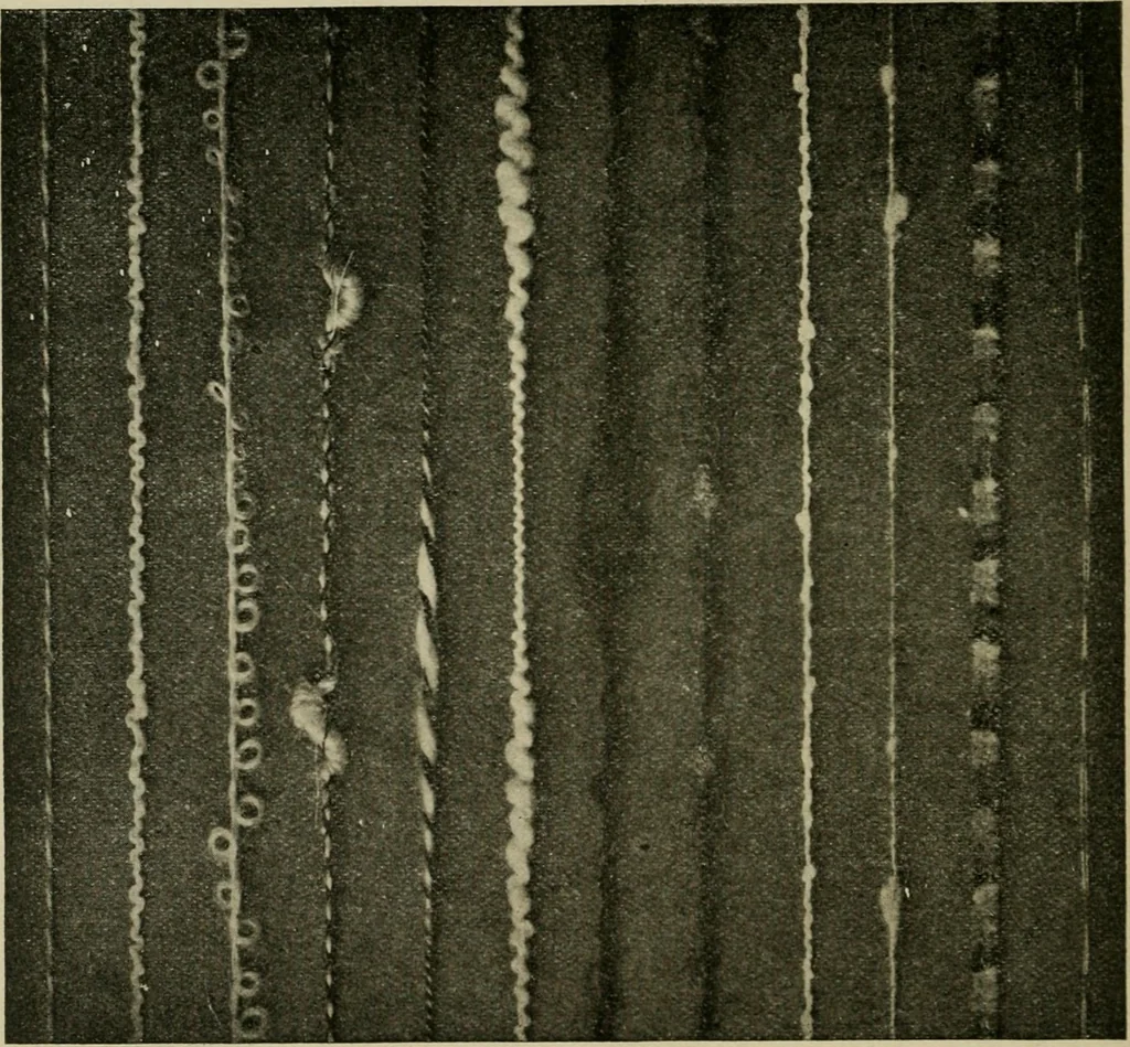 An illustration from Textile design and colour; elementary weaves and figured fabrics, 1921, leaf 371