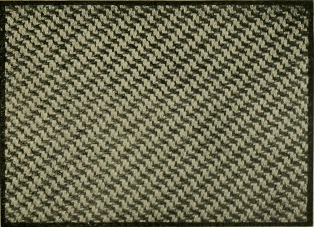 An illustration from Textile design and colour; elementary weaves and figured fabrics, 1921, leaf 54