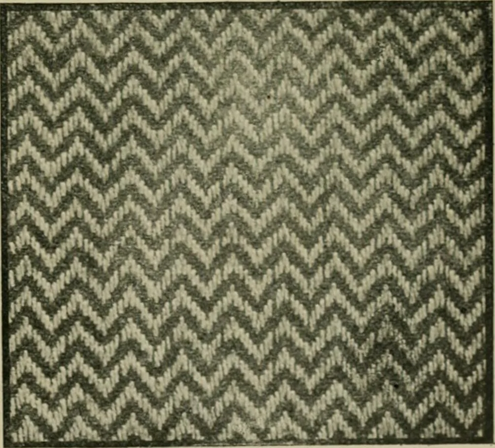 An illustration from Textile design and colour; elementary weaves and figured fabrics, 1921, leaf 66