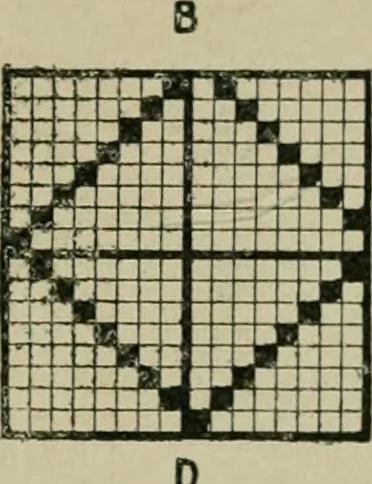 An illustration from Textile design and colour; elementary weaves and figured fabrics, 1921, leaf 74