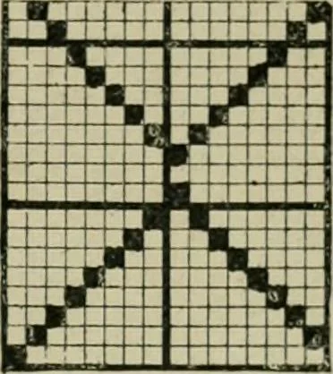 An illustration from Textile design and colour; elementary weaves and figured fabrics, 1921, leaf 74