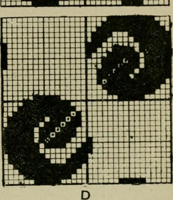 An illustration from Textile design and colour; elementary weaves and figured fabrics, 1921, leaf 82