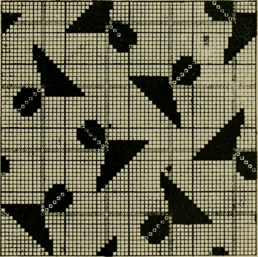 An illustration from Textile design and colour; elementary weaves and figured fabrics, 1921, leaf 82