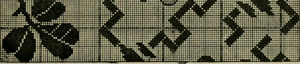 An illustration from Textile design and colour; elementary weaves and figured fabrics, 1921, leaf 84