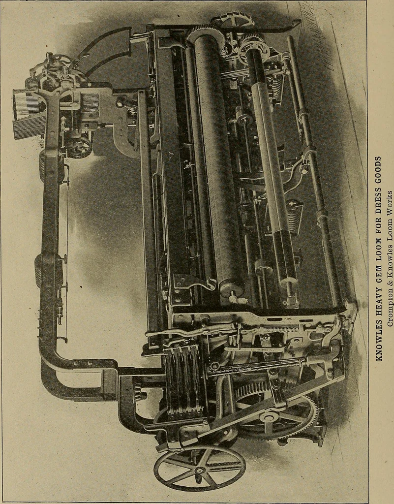 An illustration from Textile design; a working manual of approved practice in all details of the art of designing the various kinds of textile fabrics, together with practical applications of the principles of textile coloring and systematic methods of cost finding, 1909, leaf 129