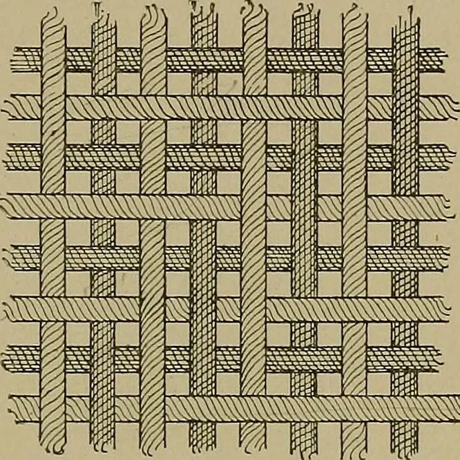 An illustration from Textile design; a working manual of approved practice in all details of the art of designing the various kinds of textile fabrics, together with practical applications of the principles of textile coloring and systematic methods of cost finding, 1909, leaf 162