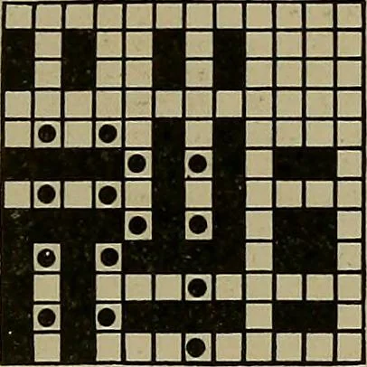An illustration from Textile design; a working manual of approved practice in all details of the art of designing the various kinds of textile fabrics, together with practical applications of the principles of textile coloring and systematic methods of cost finding, 1909, leaf 48