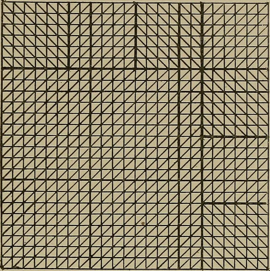An illustration from Textile design; a working manual of approved practice in all details of the art of designing the various kinds of textile fabrics, together with practical applications of the principles of textile coloring and systematic methods of cost finding, 1909, leaf 52