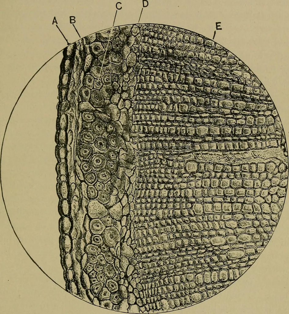 An illustration from The textile fibres; their physical, microscopical, and chemical properties, 1904, leaf 200