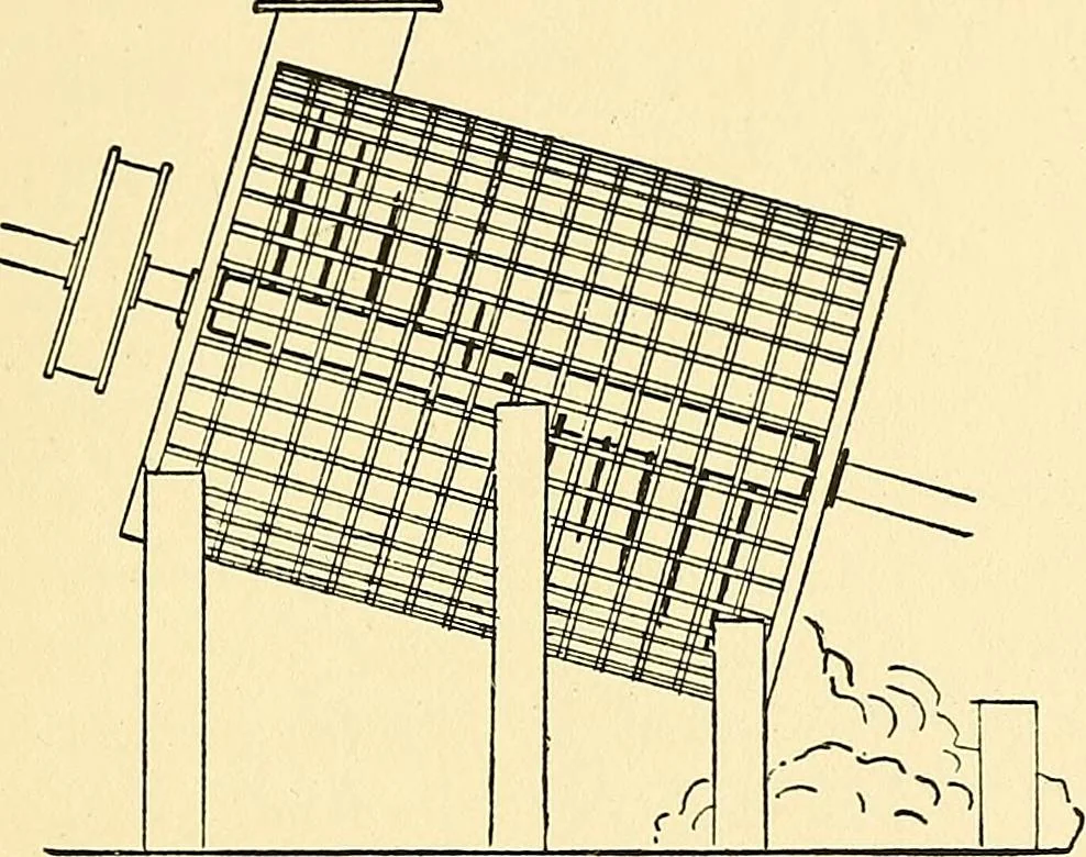 An illustration from The textile industries : a practical guide to fibres, yarns & fabrics in every branch of textile manufacture, including preparation of fibres, spinning, doubling, designing, weaving, bleaching, printing, dyeing and finishing, 1910, leaf 218