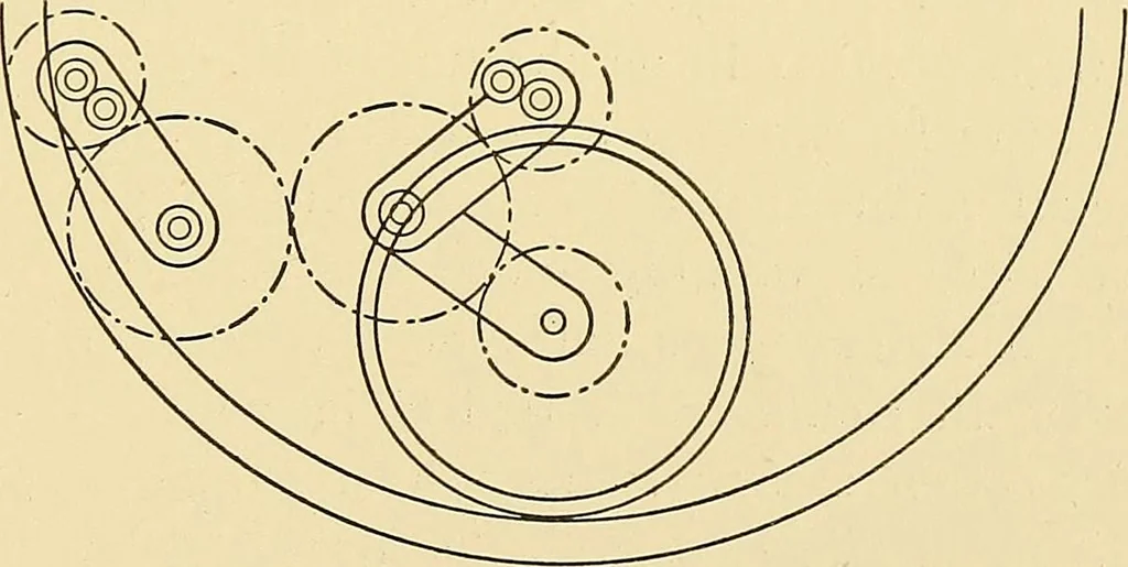 An illustration from The textile industries : a practical guide to fibres, yarns & fabrics in every branch of textile manufacture, including preparation of fibres, spinning, doubling, designing, weaving, bleaching, printing, dyeing and finishing, 1910, leaf 140