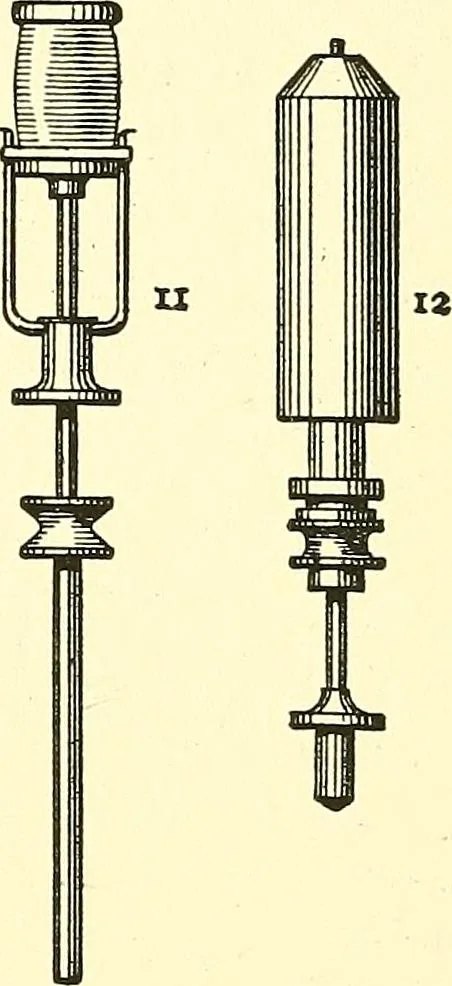 An illustration from The textile industries : a practical guide to fibres, yarns & fabrics in every branch of textile manufacture, including preparation of fibres, spinning, doubling, designing, weaving, bleaching, printing, dyeing and finishing, 1910, leaf 106