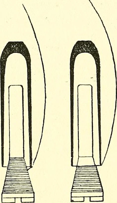 An illustration from The textile industries : a practical guide to fibres, yarns & fabrics in every branch of textile manufacture, including preparation of fibres, spinning, doubling, designing, weaving, bleaching, printing, dyeing and finishing, 1910, leaf 127