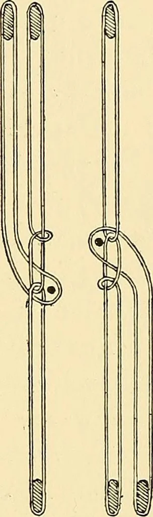 An illustration from The textile industries : a practical guide to fibres, yarns & fabrics in every branch of textile manufacture, including preparation of fibres, spinning, doubling, designing, weaving, bleaching, printing, dyeing and finishing, 1910, leaf 188