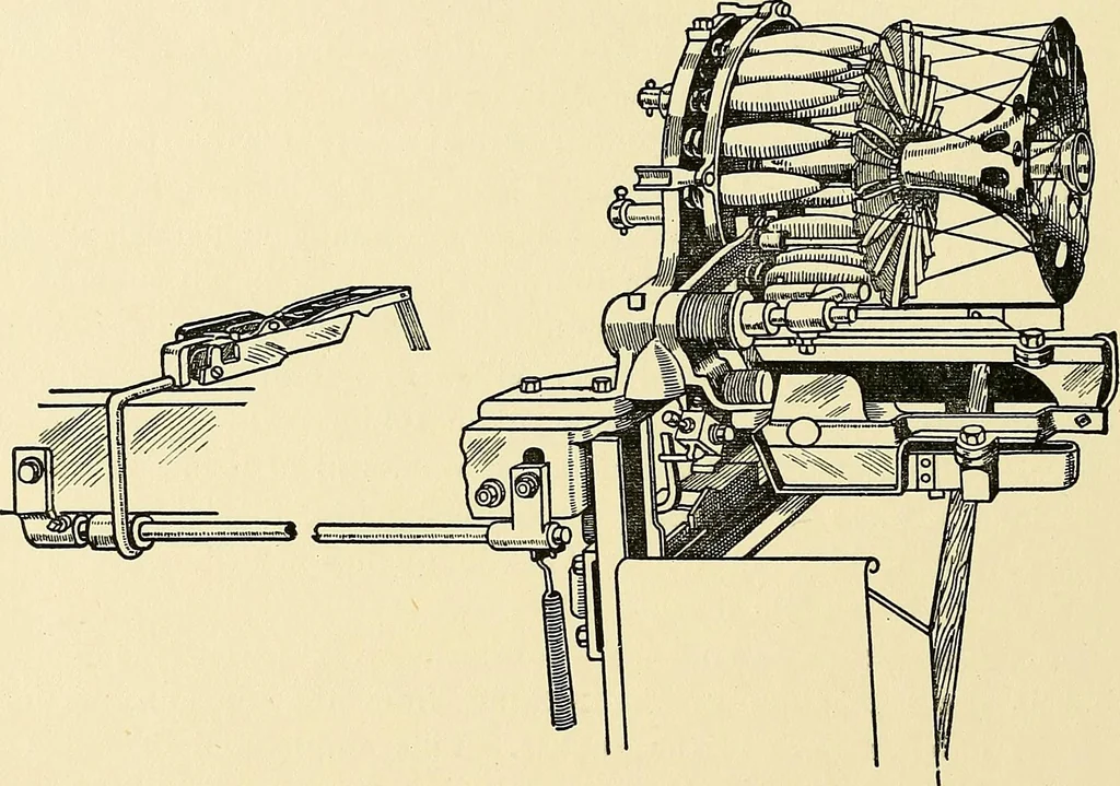 An illustration from The textile industries : a practical guide to fibres, yarns & fabrics in every branch of textile manufacture, including preparation of fibres, spinning, doubling, designing, weaving, bleaching, printing, dyeing and finishing, 1910, leaf 201
