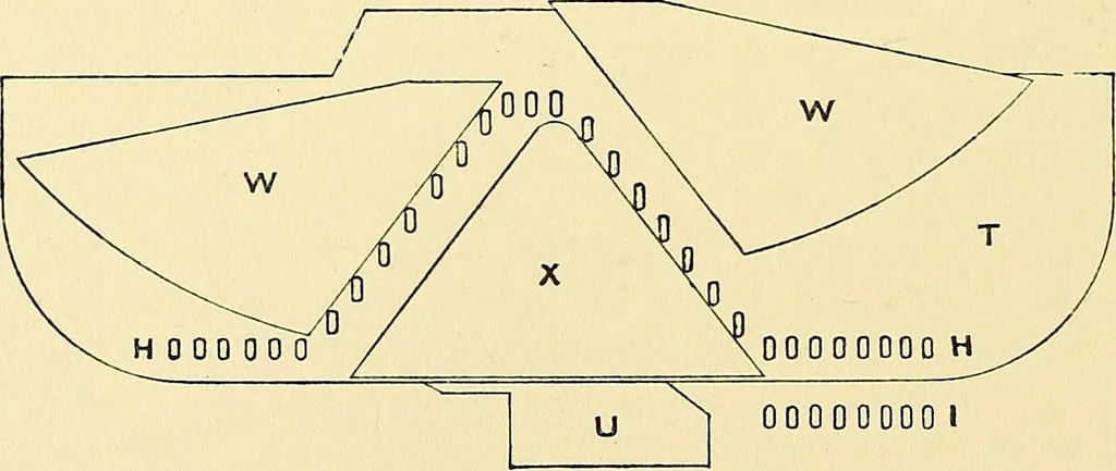 An illustration from The textile industries : a practical guide to fibres, yarns & fabrics in every branch of textile manufacture, including preparation of fibres, spinning, doubling, designing, weaving, bleaching, printing, dyeing and finishing, 1910, leaf 61
