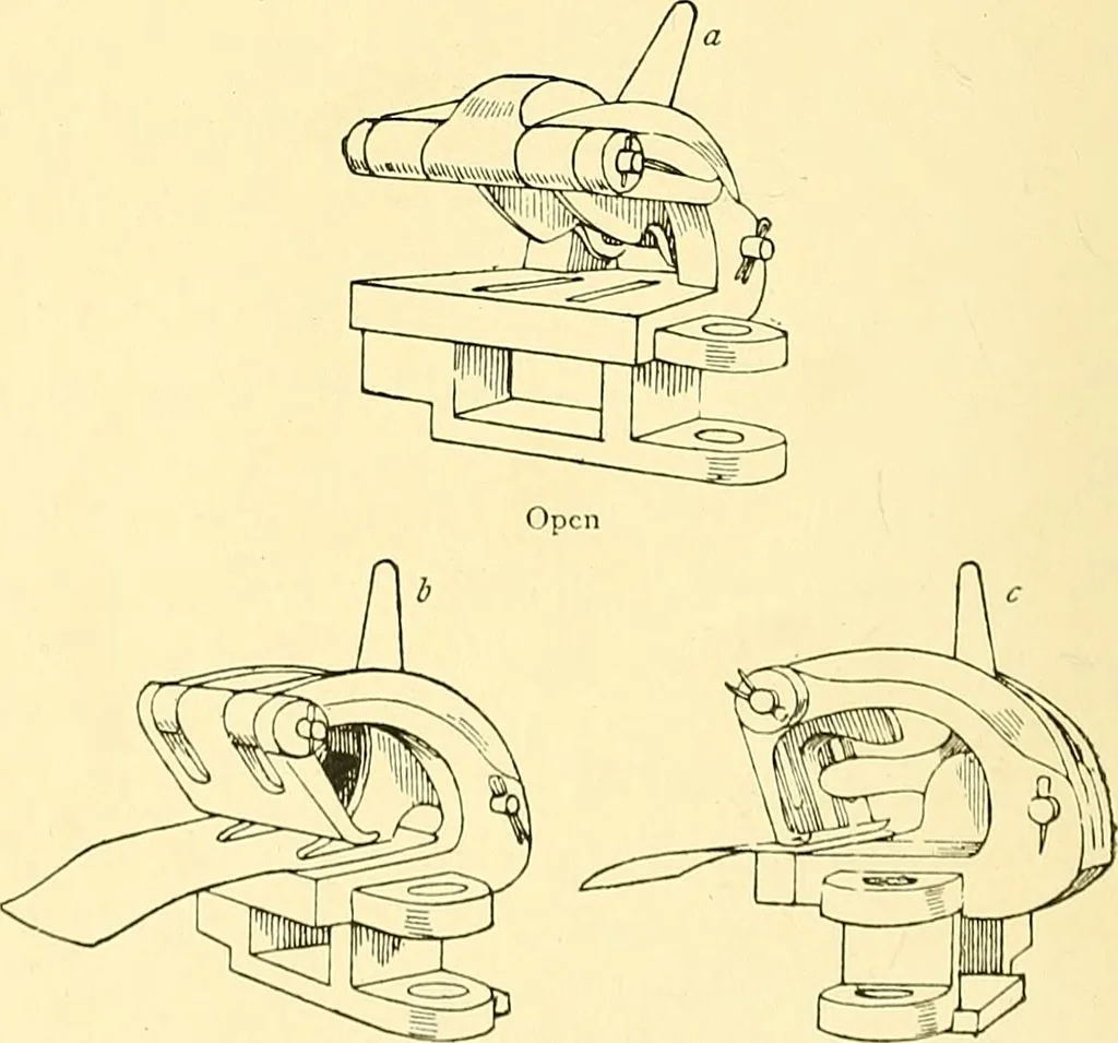 An illustration from The textile industries : a practical guide to fibres, yarns & fabrics in every branch of textile manufacture, including preparation of fibres, spinning, doubling, designing, weaving, bleaching, printing, dyeing and finishing, 1910, leaf 107