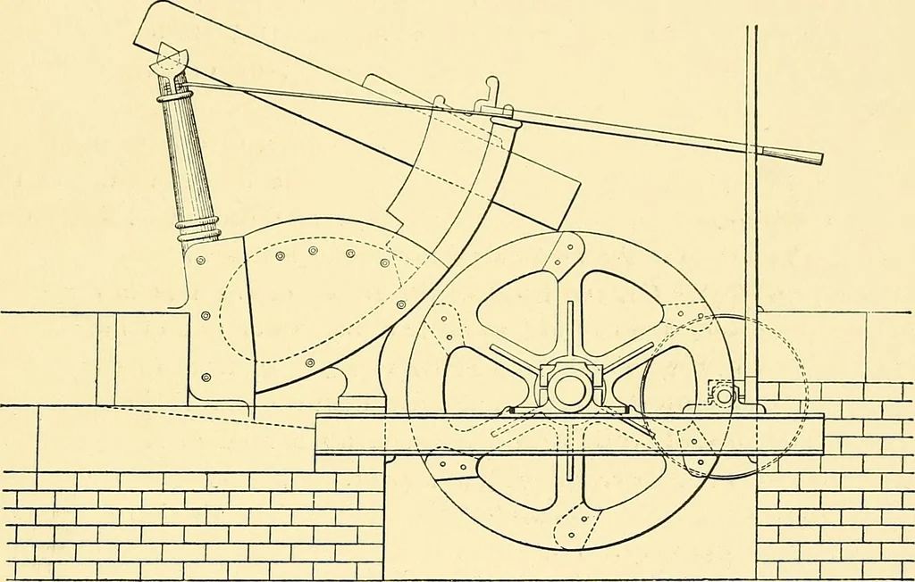 An illustration from The textile industries : a practical guide to fibres, yarns & fabrics in every branch of textile manufacture, including preparation of fibres, spinning, doubling, designing, weaving, bleaching, printing, dyeing and finishing, 1910, leaf 140