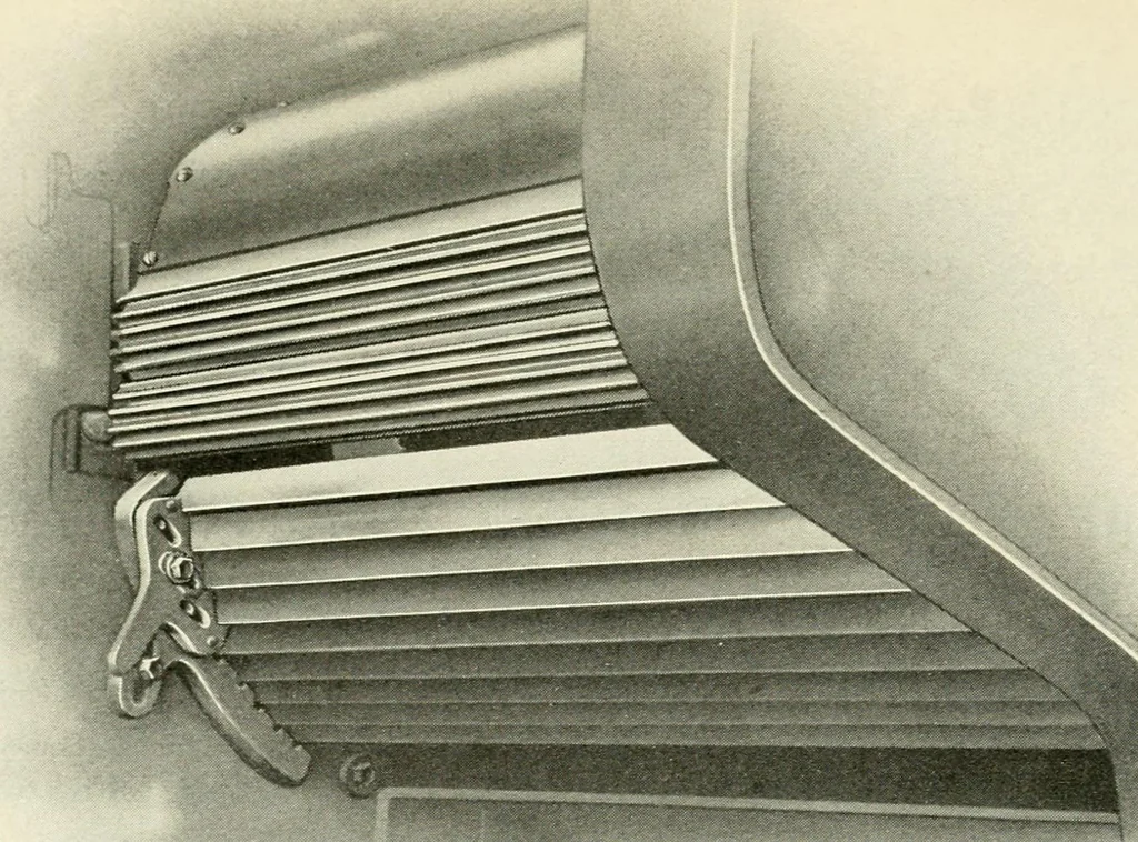 An illustration from Textile machinery with special reference to pickers, 1919, leaf 124