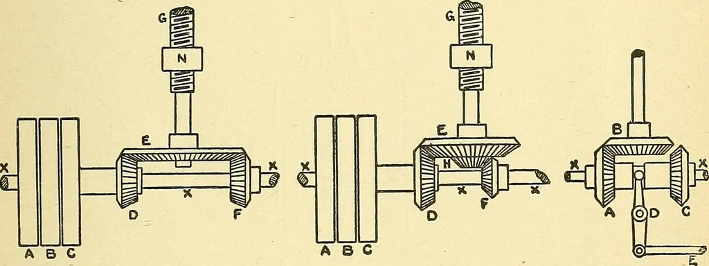 An illustration from Textile mechanics, 1915, leaf 34