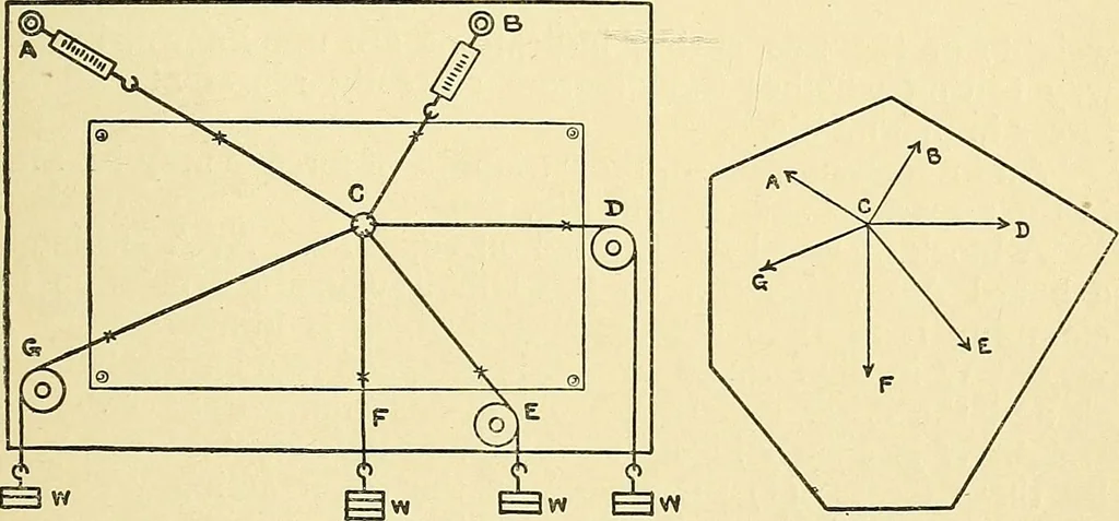 An illustration from Textile mechanics, 1915, leaf 88