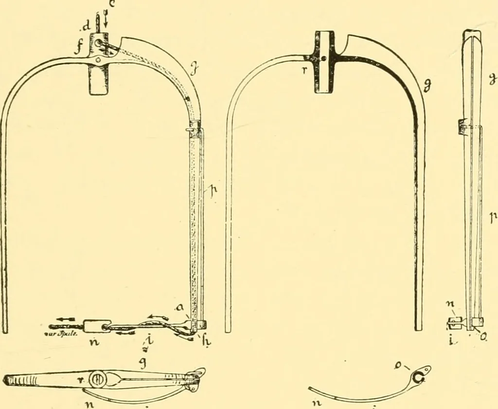 An illustration from Textile raw materials and their conversion into yarns : (the study of the raw materials and the technology of the spinning process) a text-book for textile, trade and higher technical schools, as also for self-instruction ; based upon the ordinary syllabus and curriculum of the Imperial and Royal Austrian weaving schools, 1901, leaf 184