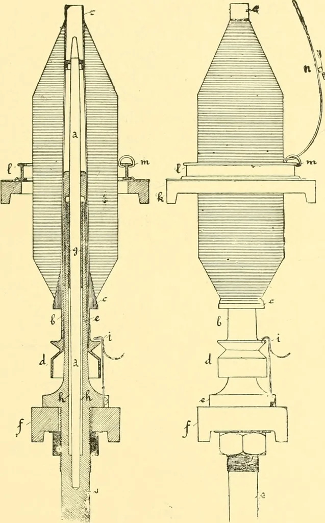 An illustration from Textile raw materials and their conversion into yarns : (the study of the raw materials and the technology of the spinning process) a text-book for textile, trade and higher technical schools, as also for self-instruction ; based upon the ordinary syllabus and curriculum of the Imperial and Royal Austrian weaving schools, 1901, leaf 194