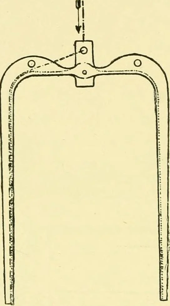An illustration from Textile raw materials and their conversion into yarns : (the study of the raw materials and the technology of the spinning process) a text-book for textile, trade and higher technical schools, as also for self-instruction ; based upon the ordinary syllabus and curriculum of the Imperial and Royal Austrian weaving schools, 1901, leaf 261