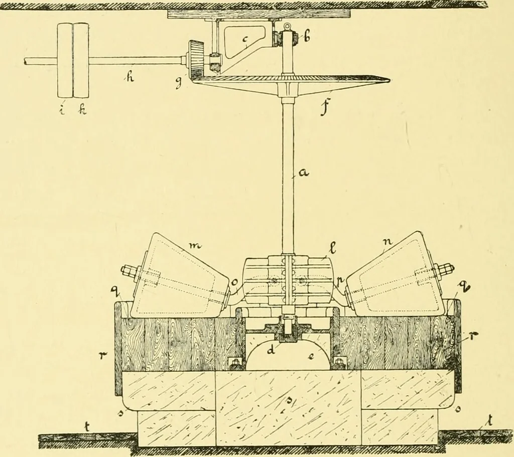 An illustration from Textile raw materials and their conversion into yarns : (the study of the raw materials and the technology of the spinning process) a text-book for textile, trade and higher technical schools, as also for self-instruction ; based upon the ordinary syllabus and curriculum of the Imperial and Royal Austrian weaving schools, 1901, leaf 43