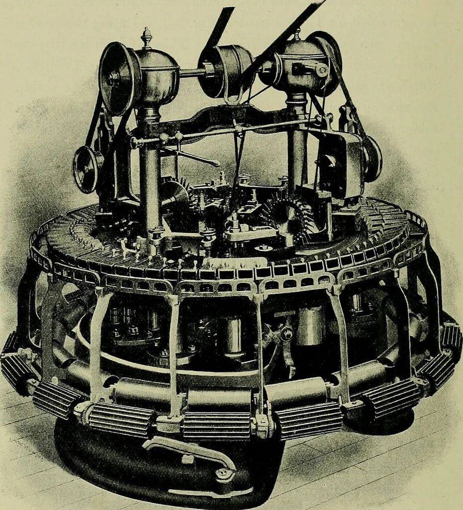 An illustration from Textiles, 1922, leaf 181