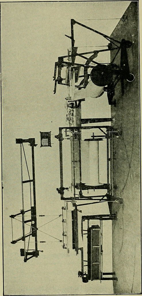 An illustration from Textiles, 1922, leaf 197