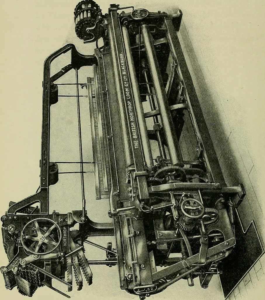 An illustration from Textiles, 1922, leaf 205