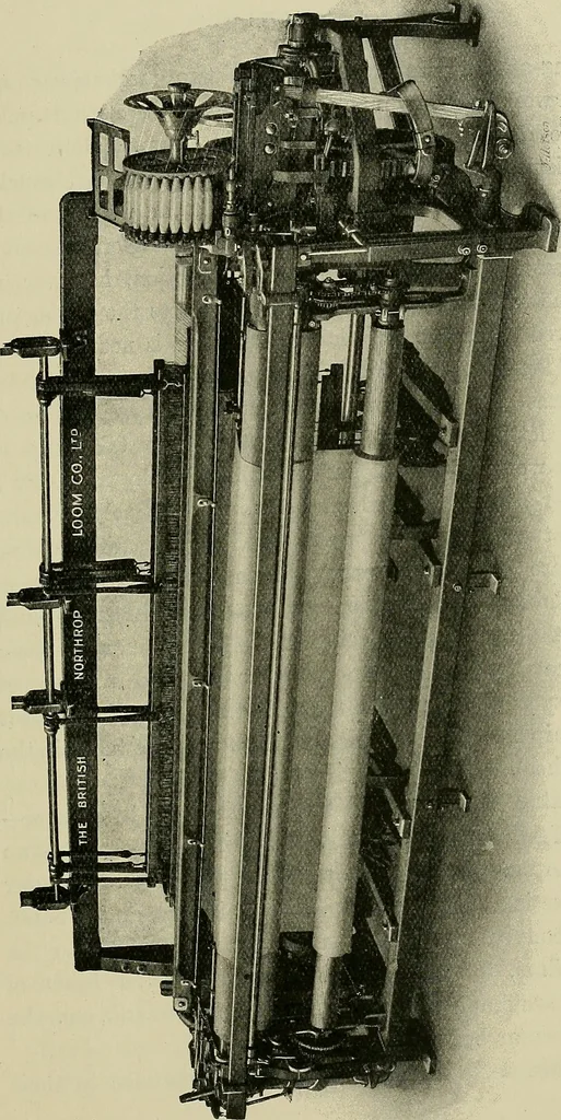 An illustration from Textiles, 1922, leaf 208