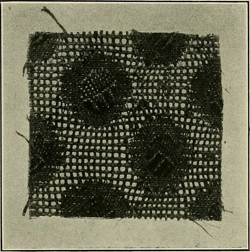 An illustration from Textiles, 1922, leaf 222