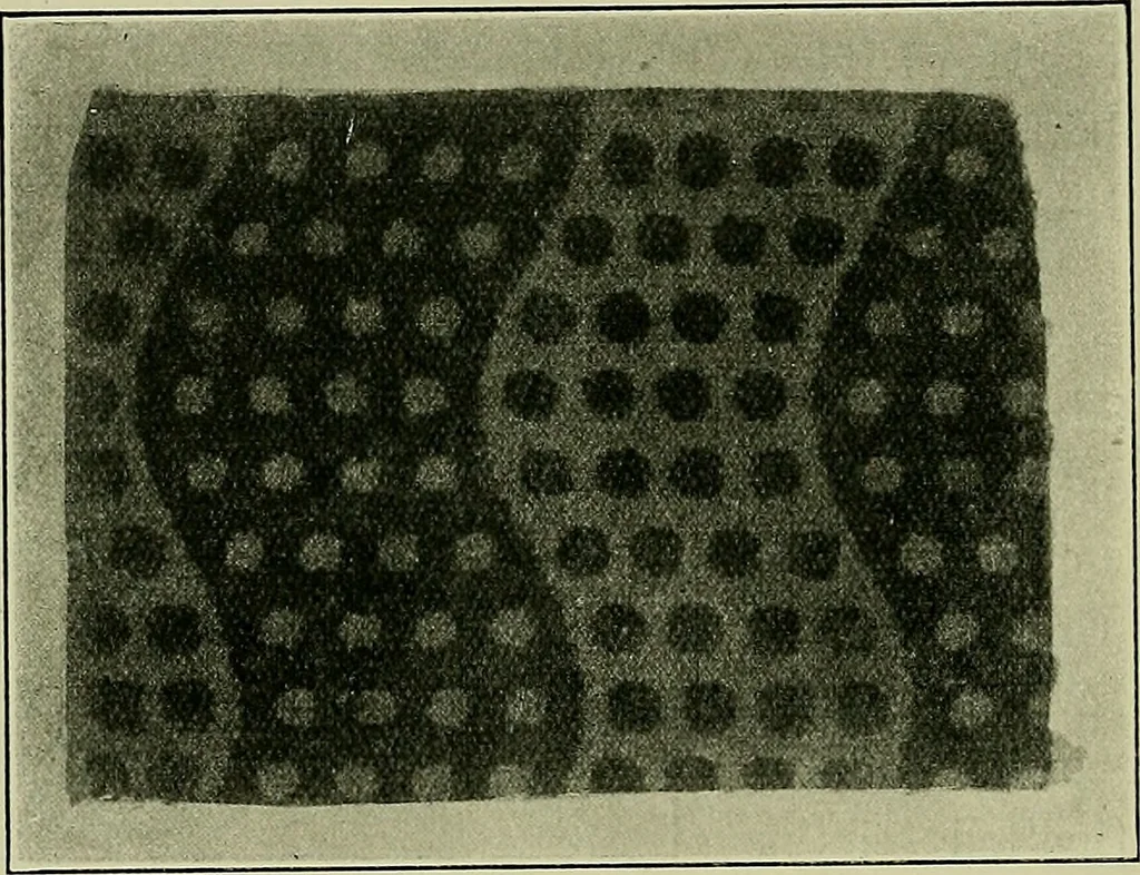 An illustration from Textiles, 1922, leaf 223