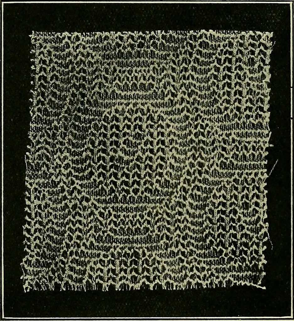 An illustration from Textiles, 1922, leaf 227