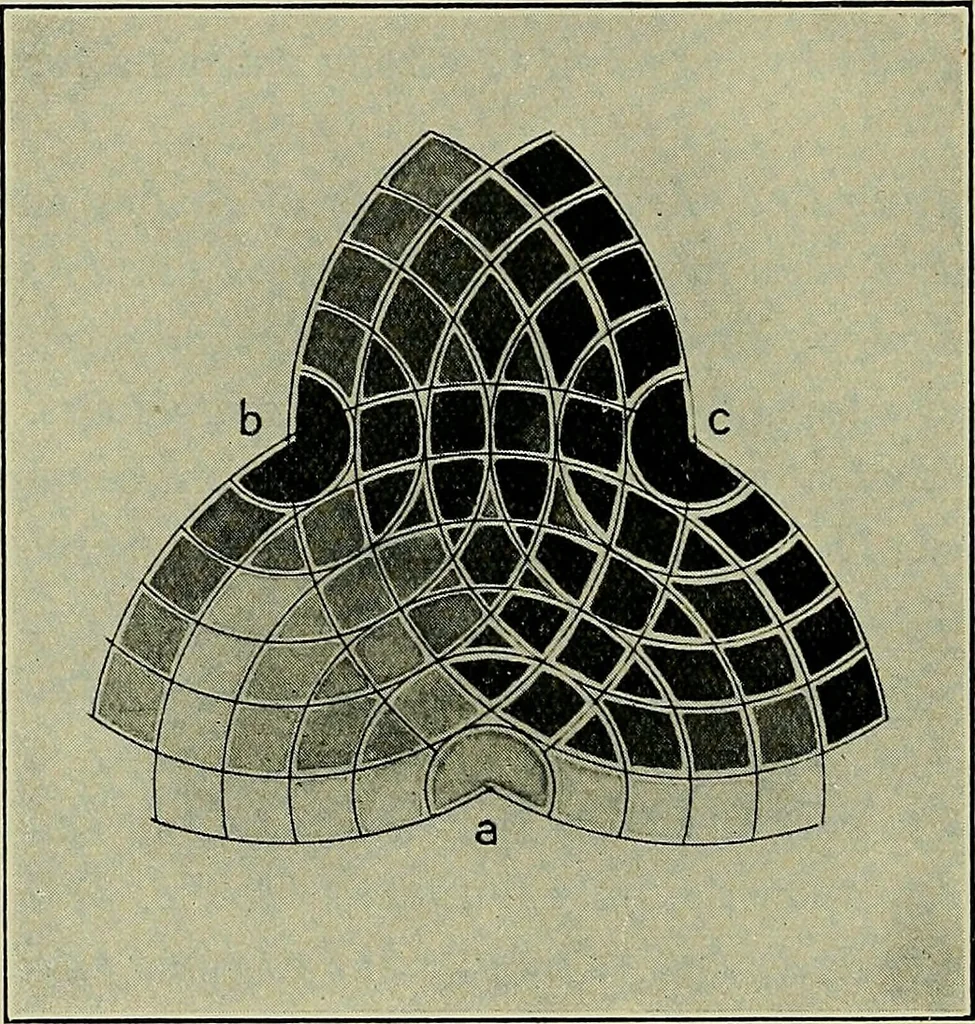 An illustration from Textiles, 1922, leaf 235