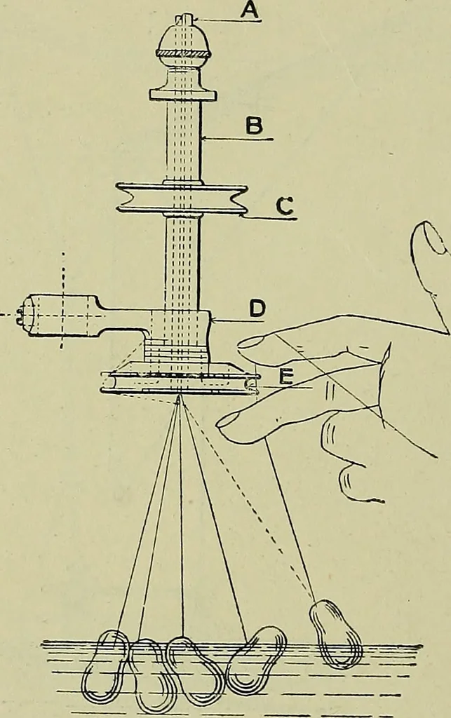 An illustration from Textiles, 1922, leaf 323