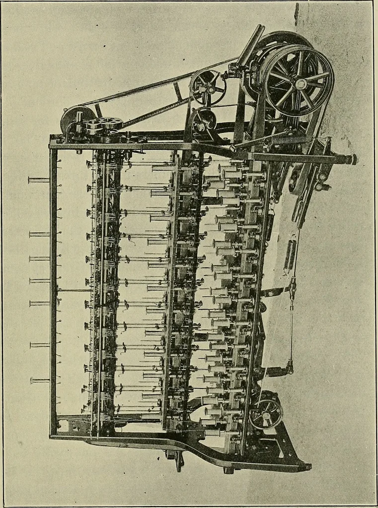 An illustration from Textiles, 1922, leaf 332