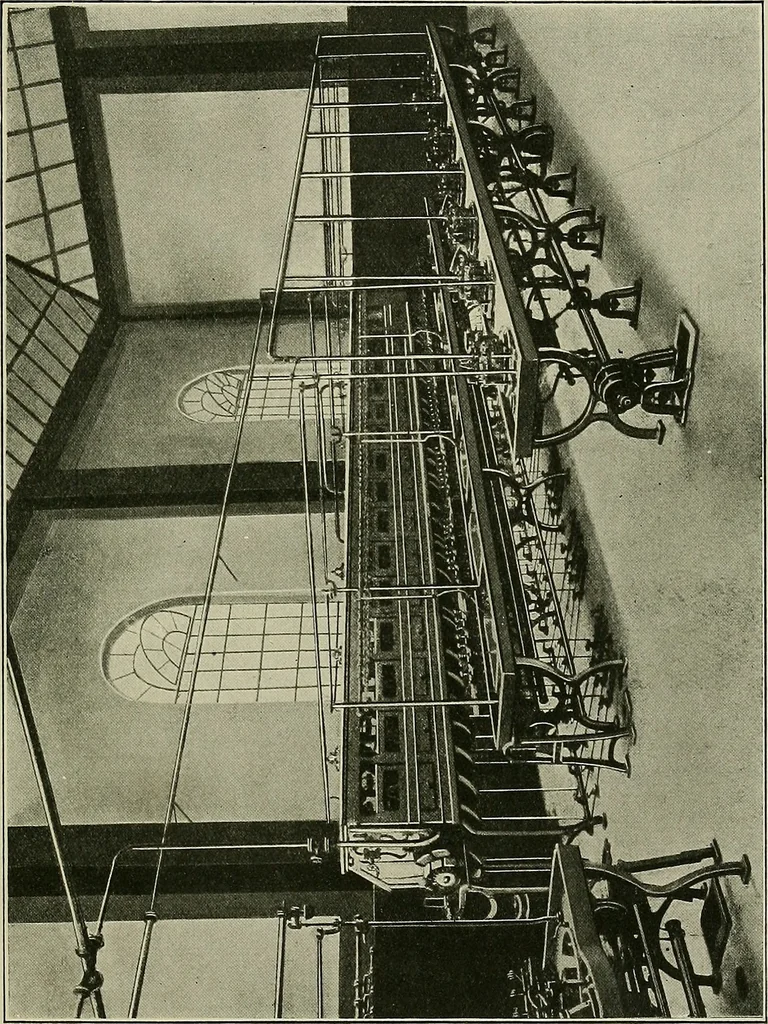 An illustration from Textiles, 1922, leaf 336