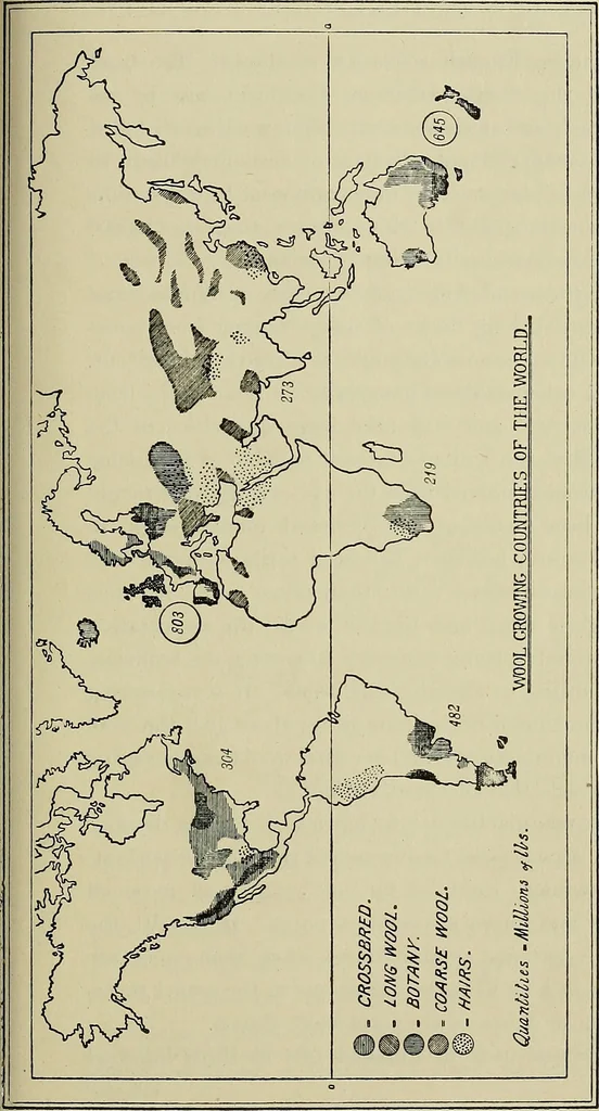 An illustration from Textiles, 1922, leaf 48