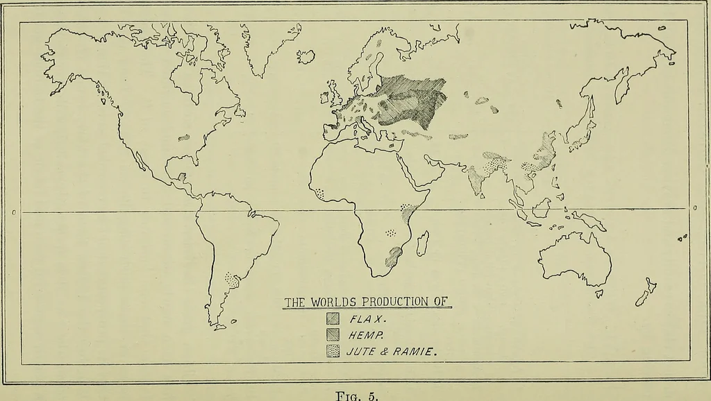 An illustration from Textiles, 1922, leaf 75