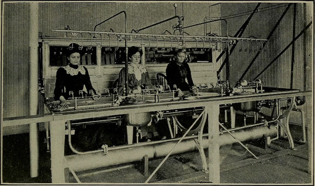 An illustration from Textiles, 1916, leaf 234