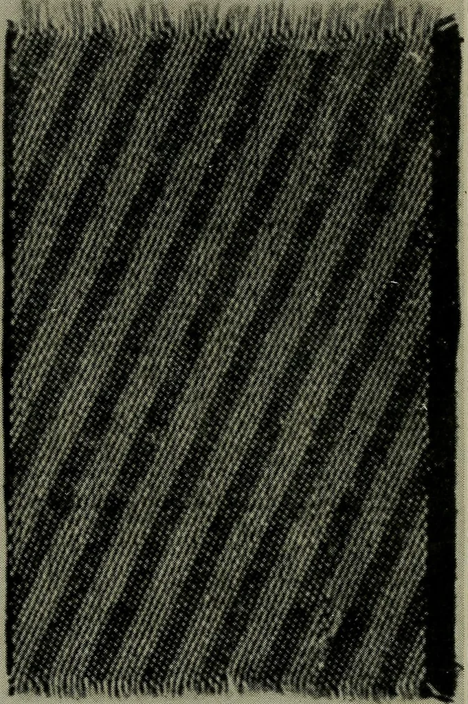 An illustration from Textiles, 1916, leaf 312