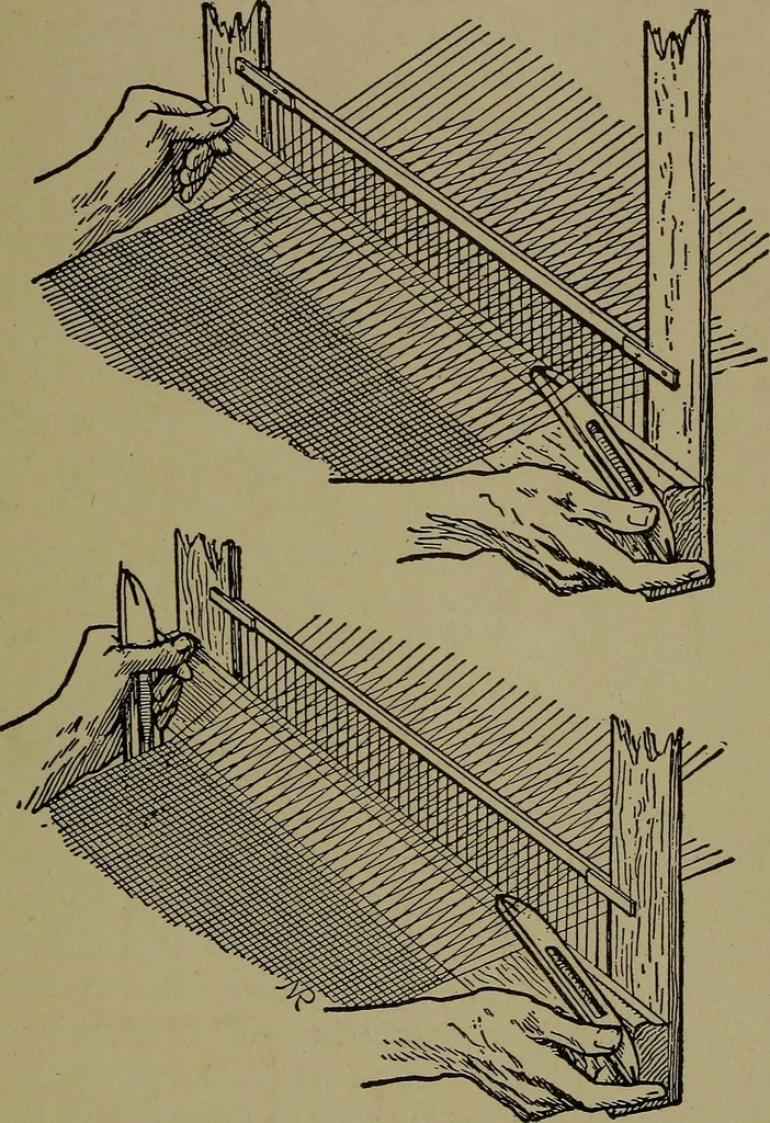 An illustration from Textiles, 1916, leaf 52