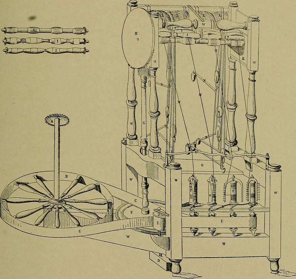 An illustration from Textiles, 1910, leaf 114