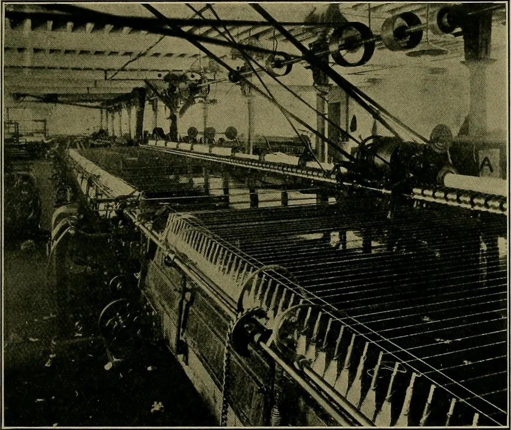 An illustration from Textiles, 1910, leaf 124