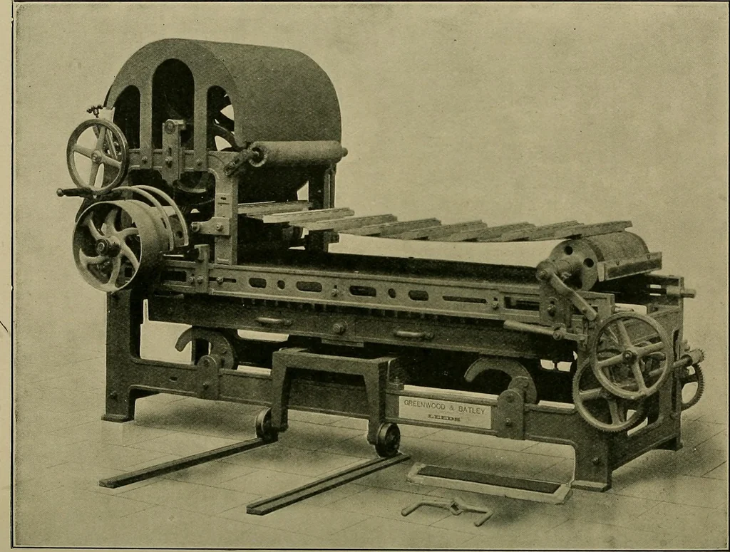An illustration from Textiles, 1910, leaf 163