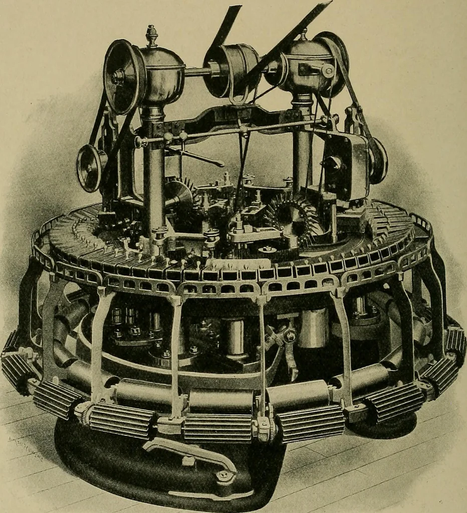 An illustration from Textiles, 1910, leaf 165